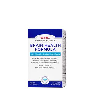 Brain Health Formula - 60 Caplets (30 Servings) | GNC